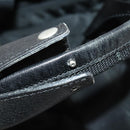 PRADA Boston Bag Nylon Black Silver Auth bs33603-8
