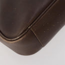 GUCCI Bamboo Hand Bag Leather 2way Brown Gold 001 3444 1638 Auth bs33606-18