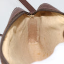 GUCCI GG Supreme Web Sherry Line Bag PVC Beige Gold 89 02 055 Auth bs33607-19