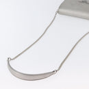 PRADA Schoudertas met kettingband Saffiano leer Zilver Auth bs33612-7