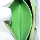 LOUIS VUITTON Monogram Vernis Trousse cosmetics Pouch Green M93649 Auth bs33617-19
