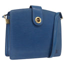 LOUIS VUITTON Epi Capuchin Shoulder Bag Blue M52345 LV Auth bs33618-1