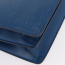 LOUIS VUITTON Epi Capuchin Shoulder Bag Blue M52345 LV Auth bs33618-9