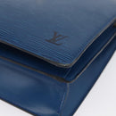 LOUIS VUITTON Epi Capuchin Shoulder Bag Blue M52345 LV Auth bs33618-14