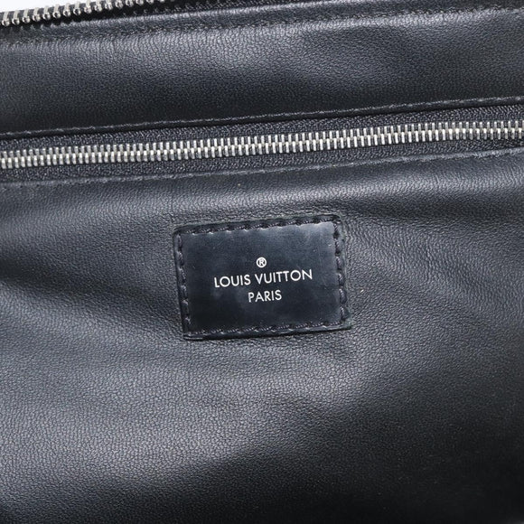 LOUIS VUITTON Damier Graphite Toilet Pouch Clutch Bag N47625 LV Auth bs33619