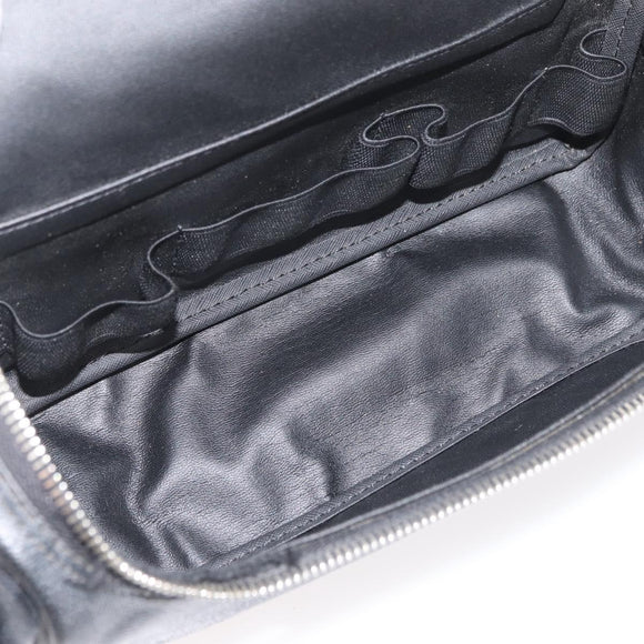LOUIS VUITTON Damier Graphite Toilet Pouch Clutch Bag N47625 LV Auth bs33619