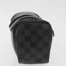 LOUIS VUITTON Damier Graphite Toilet Pouch Clutch Bag N47625 LV Auth bs33619-4