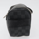 LOUIS VUITTON Damier Graphite Toilet Pouch Clutch Bag N47625 LV Auth bs33619-5