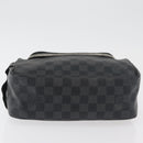 LOUIS VUITTON Damier Graphite Toilet Pouch Clutch Bag N47625 LV Auth bs33619-7