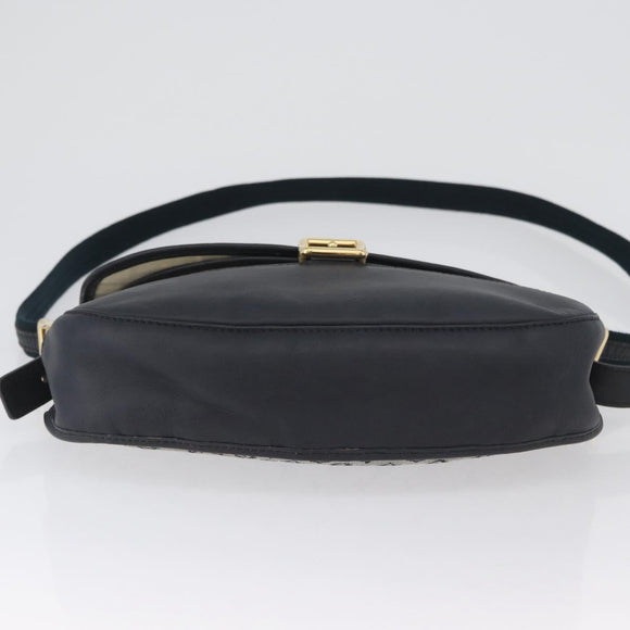 LOUIS VUITTON Monogram Mini Belanger Shoulder Bag Blue M92670 LV Auth bs33620