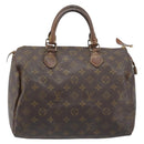 LOUIS VUITTON Monogram Speedy 30 Hand Bag M41526 LV Auth bs33625-13