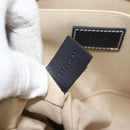 Chloe Woody Mini Hand Bag Canvas Beige Auth bs33627-12