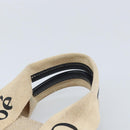 Chloe Woody Mini Hand Bag Canvas Beige Auth bs33627-14