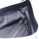 Salvatore Ferragamo Shoulder Bag Nylon Gray Silver Auth bs33629-17