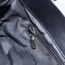 Salvatore Ferragamo Shoulder Bag Nylon Gray Silver Auth bs33629-19