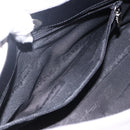Salvatore Ferragamo Shoulder Bag Nylon Gray Silver Auth bs33629-20