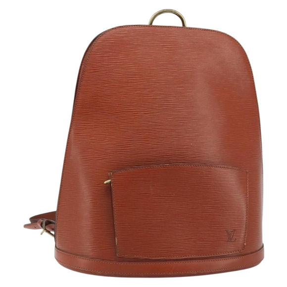 LOUIS VUITTON Epi Gobelins Rucksack Braun Kenia M52293 LV Auth bs33637