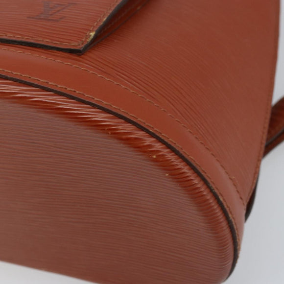 LOUIS VUITTON Epi Gobelins Rucksack Braun Kenia M52293 LV Auth bs33637