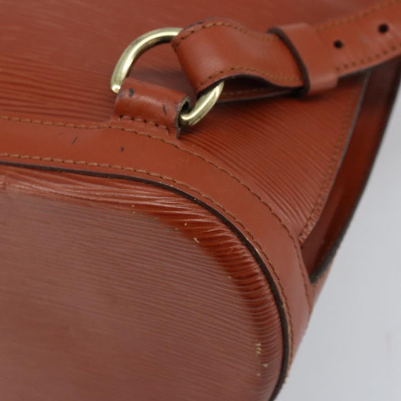 LOUIS VUITTON Epi Gobelins Rucksack Braun Kenia M52293 LV Auth bs33637