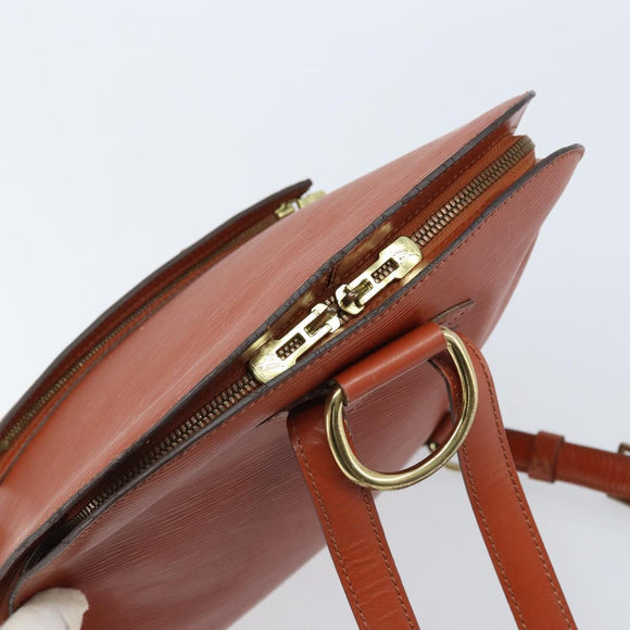 LOUIS VUITTON Epi Gobelins Rucksack Braun Kenia M52293 LV Auth bs33637