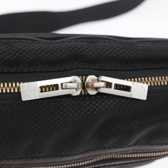 LOUIS VUITTON Damier Geant Arche Body Bag Noir M93021 LV Auth bs33638