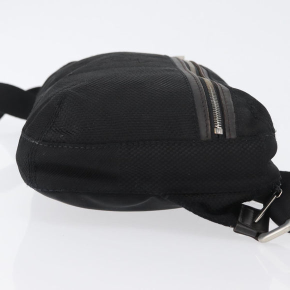 LOUIS VUITTON Damier Geant Arche Body Bag Noir M93021 LV Auth bs33638