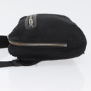 LOUIS VUITTON Damier Geant Arche Body Bag Noir M93021 LV Auth bs33638-4