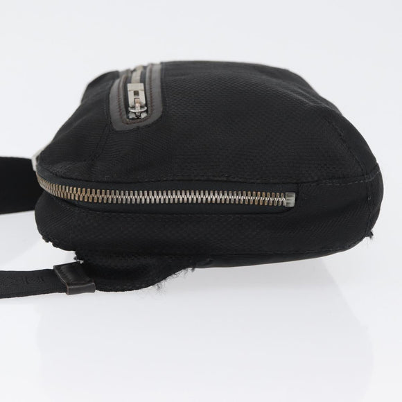 LOUIS VUITTON Damier Geant Arche Body Bag Noir M93021 LV Auth bs33638