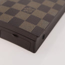 LOUIS VUITTON Damier Laptop PC Brown HC300HC LV Auth bs33639-9