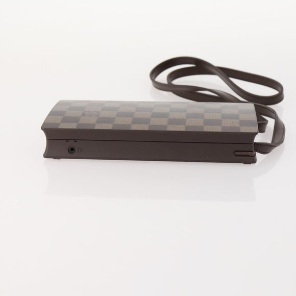 LOUIS VUITTON Damier Laptop PC Brown HC300HC LV Auth bs33639