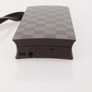 LOUIS VUITTON Damier Laptop PC Brown HC300HC LV Auth bs33639-5
