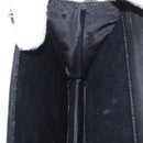 CHANEL Chain Shoulder Bag Patent leather Black Gold CC Auth bs33647-21