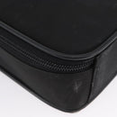 PRADA Shoulder Bag Nylon Black Silver Auth bs33652-16