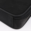 PRADA Shoulder Bag Nylon Black Silver Auth bs33652-17