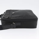 PRADA Shoulder Bag Nylon Black Silver Auth bs33652-4