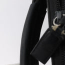 PRADA Shoulder Bag Nylon Black Silver Auth bs33652-14