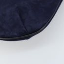CELINE C Macadam Canvas Hand Bag Navy Auth bs33653-15