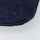 CELINE C Macadam Canvas Hand Bag Navy Auth bs33653-8