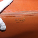BALLY Shoulder Bag PVC Canvas Black Gold Auth bs33655-19