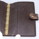 LOUIS VUITTON Damier Ebene Agenda PM Day Planner Cover R20700 LV Auth bs33665-19