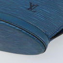 LOUIS VUITTON Epi Saint Jacques Shopping Shoulder Bag Blue M52275 Auth bs33667-10