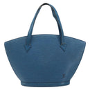 LOUIS VUITTON Epi Saint Jacques Shopping Shoulder Bag Blue M52275 Auth bs33667-2