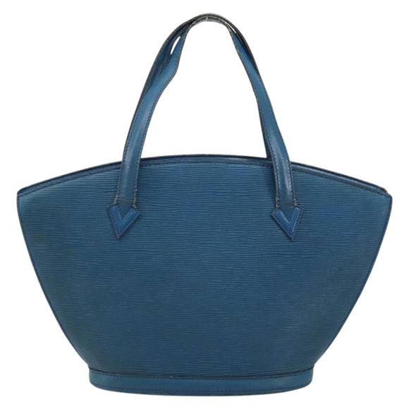 LOUIS VUITTON Epi Saint Jacques Shopping Shoulder Bag Blue M52275 Auth bs33667