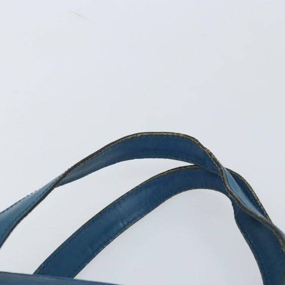 LOUIS VUITTON Epi Saint Jacques Shopping Shoulder Bag Blue M52275 Auth bs33667