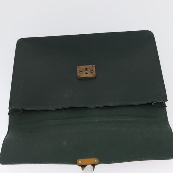 LOUIS VUITTON Taiga ServietteKourad Business Bag Epicea T16786 LV Auth bs33668