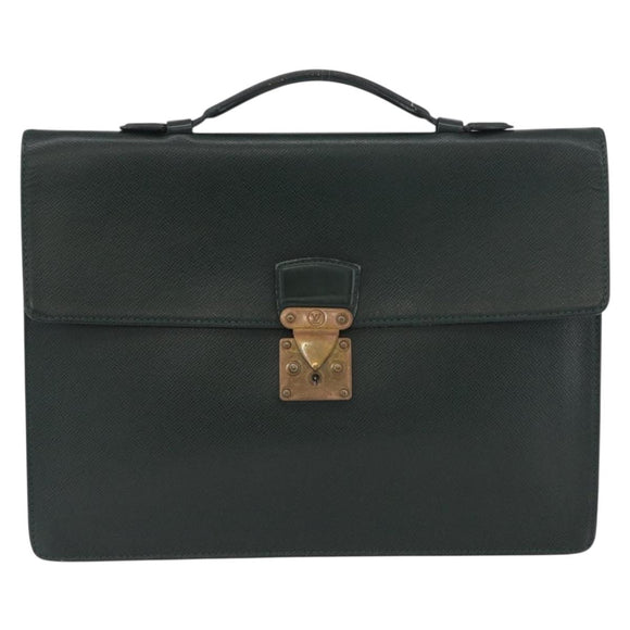 LOUIS VUITTON Taiga ServietteKourad Business Bag Epicea T16786 LV Auth bs33668