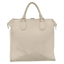 LOUIS VUITTON Cabanaxos Hand Bag Leather White M95887 LV Auth bs33670-3