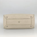 LOUIS VUITTON Cabanaxos Hand Bag Leather White M95887 LV Auth bs33670-9