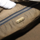 FENDI Zucca Canvas Hand Bag Black Brown Auth bs33679-21