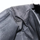 Salvatore Ferragamo Hand Bag Nylon Gray Silver Auth bs33681-17